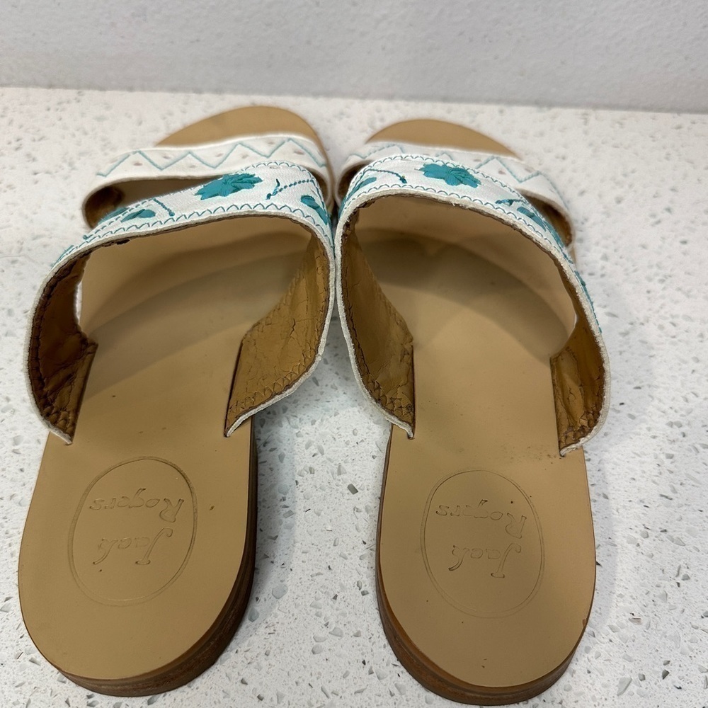Jack Rogers Adair Floral Sandals Women’s 9.5 - Picture 4 of 10